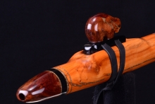 Yew (Pacific) Native American Flute, Minor, Mid G-4, #H1D